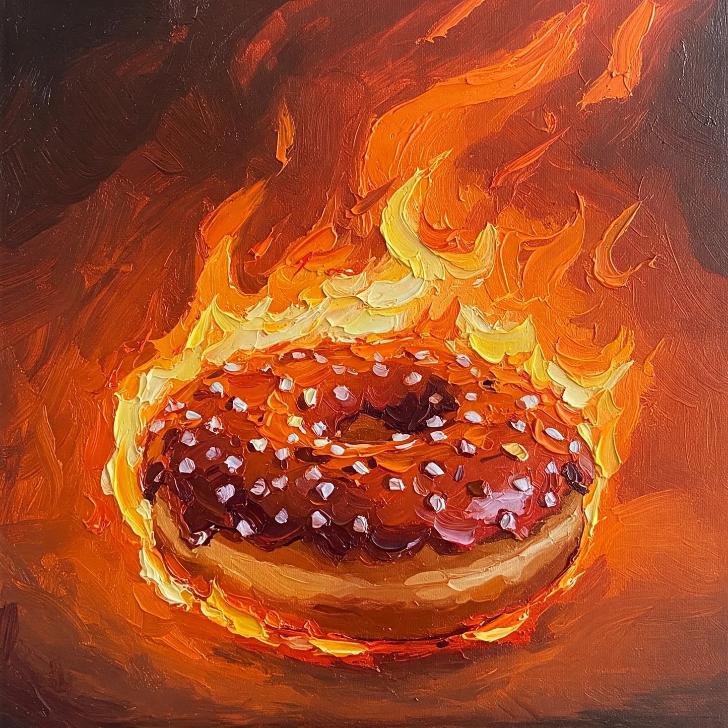 Donuts On Fire Collection of 100