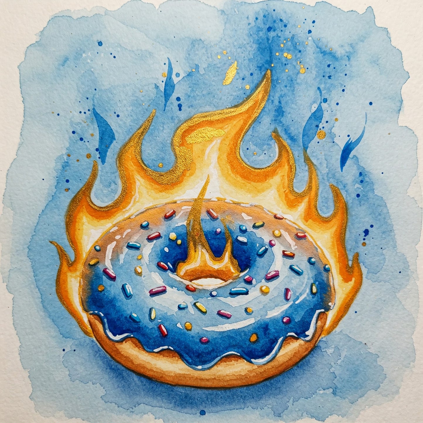 Donuts On Fire Collection of 100