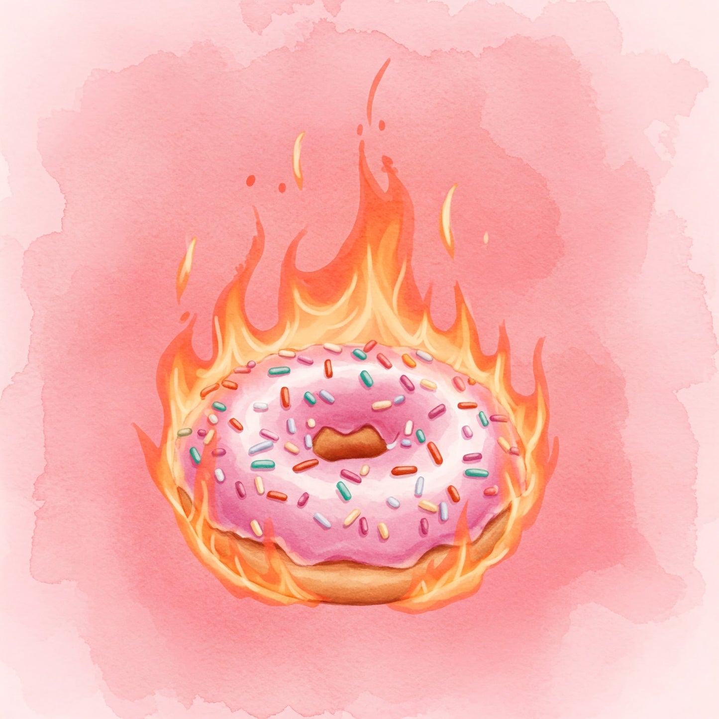 Donuts On Fire Collection of 100