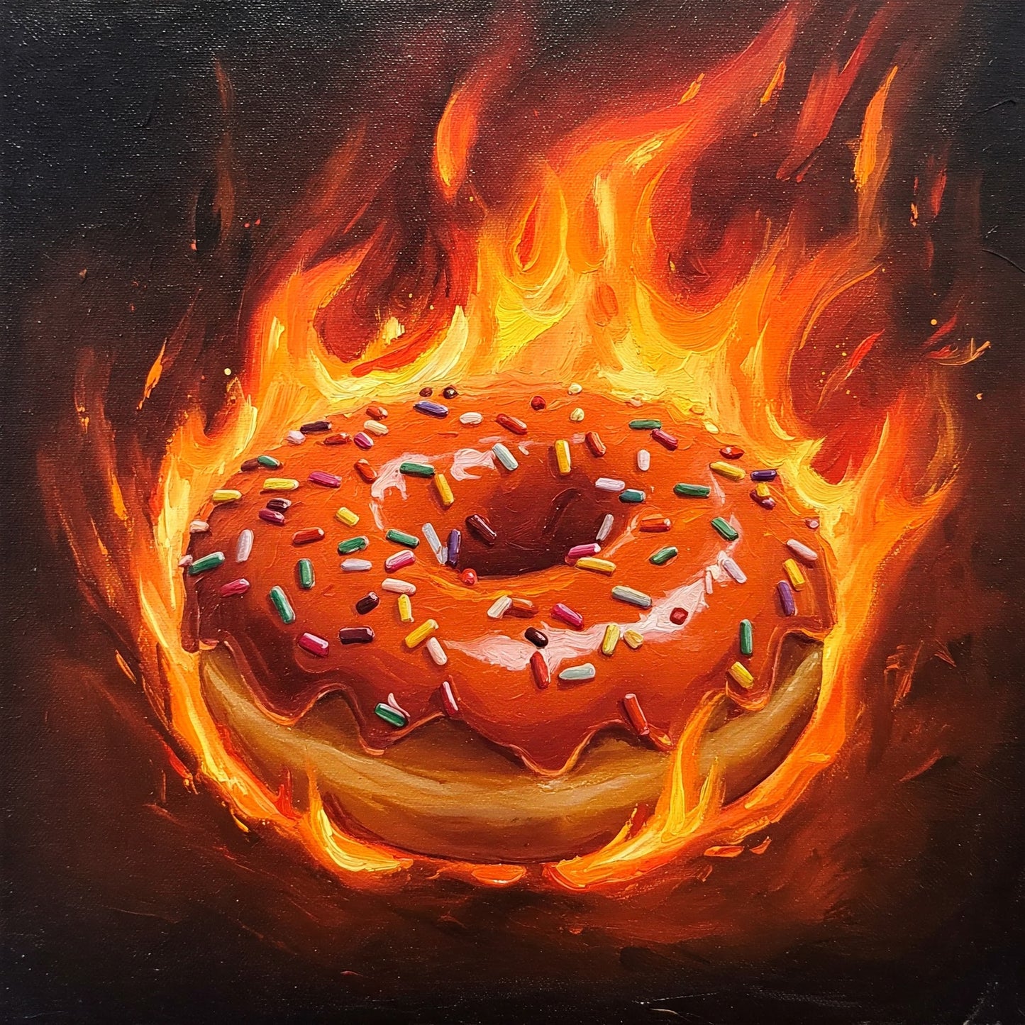 Donuts On Fire Collection of 100