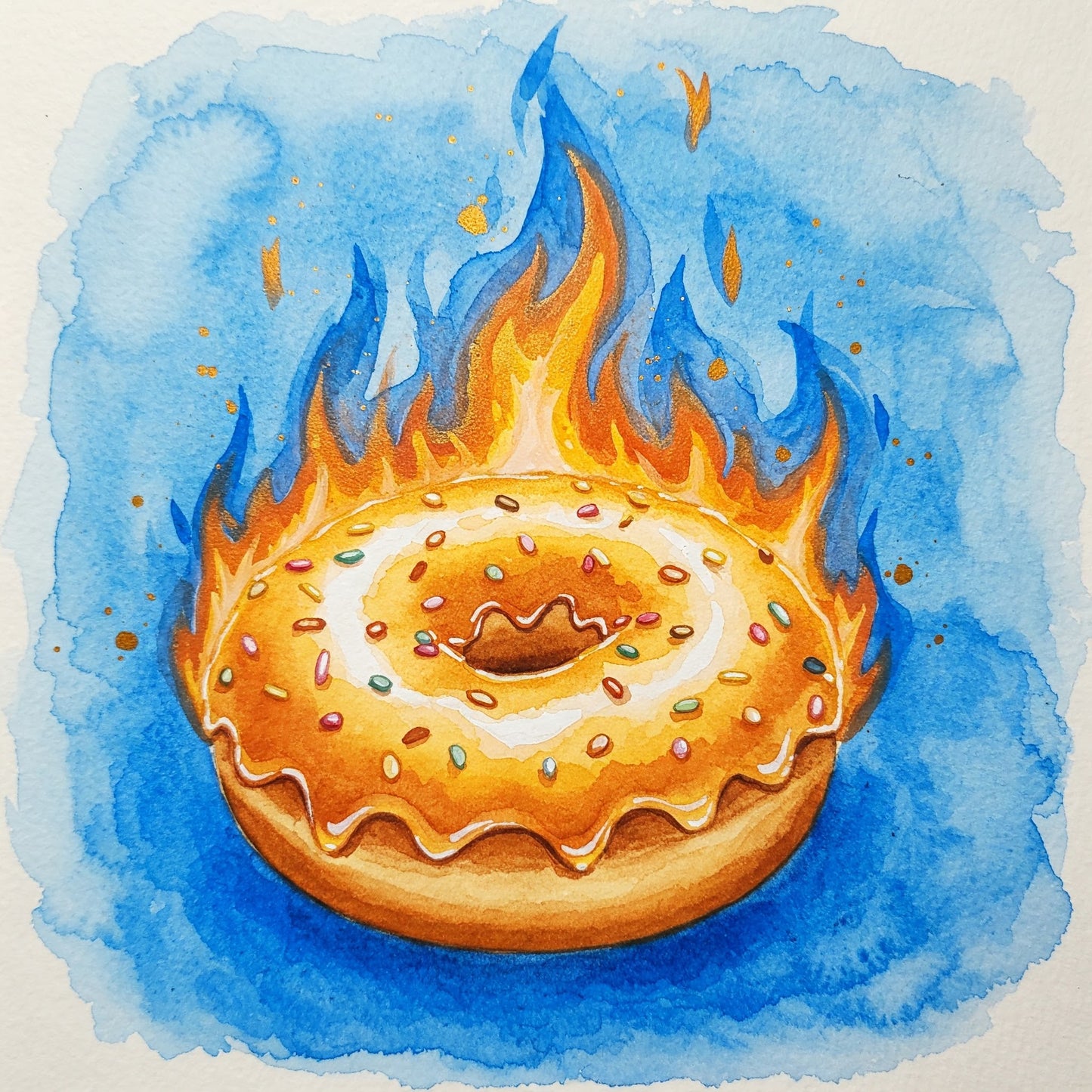 Donuts On Fire Collection of 100