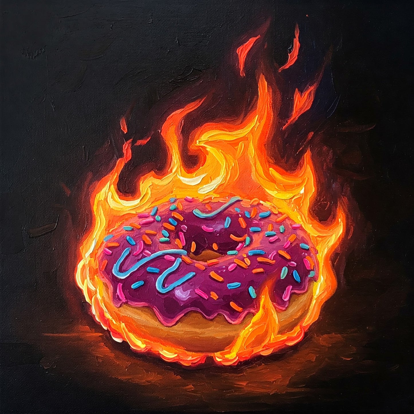 Donuts On Fire Collection of 100