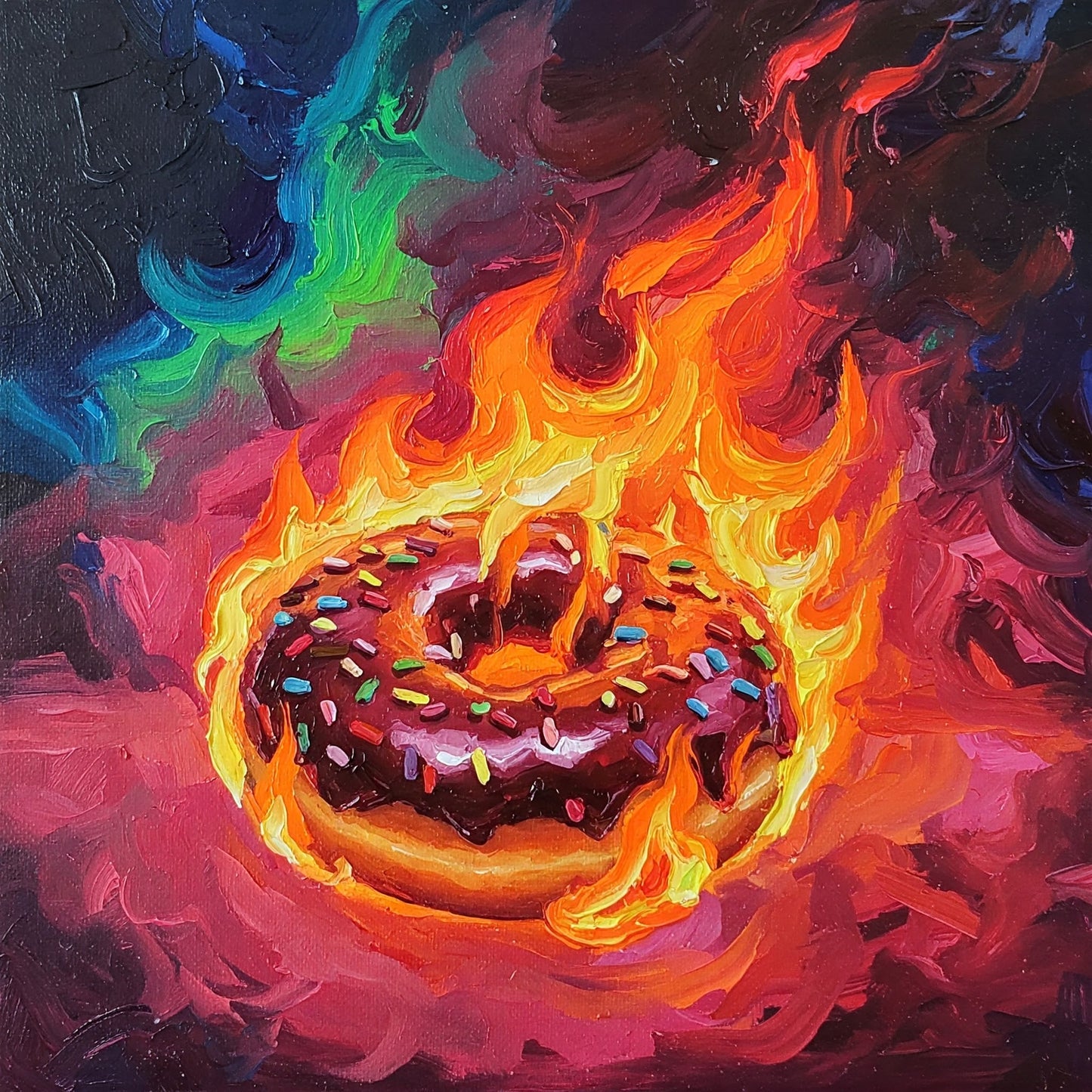 Donuts On Fire Collection of 100