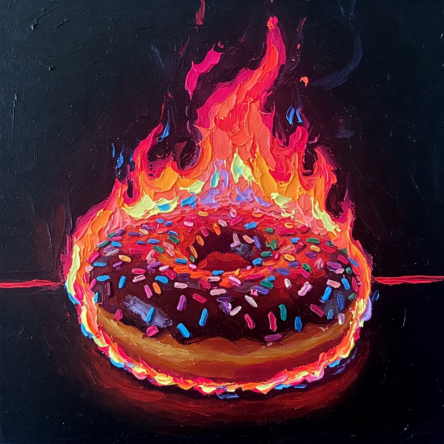 Donuts On Fire Collection of 100