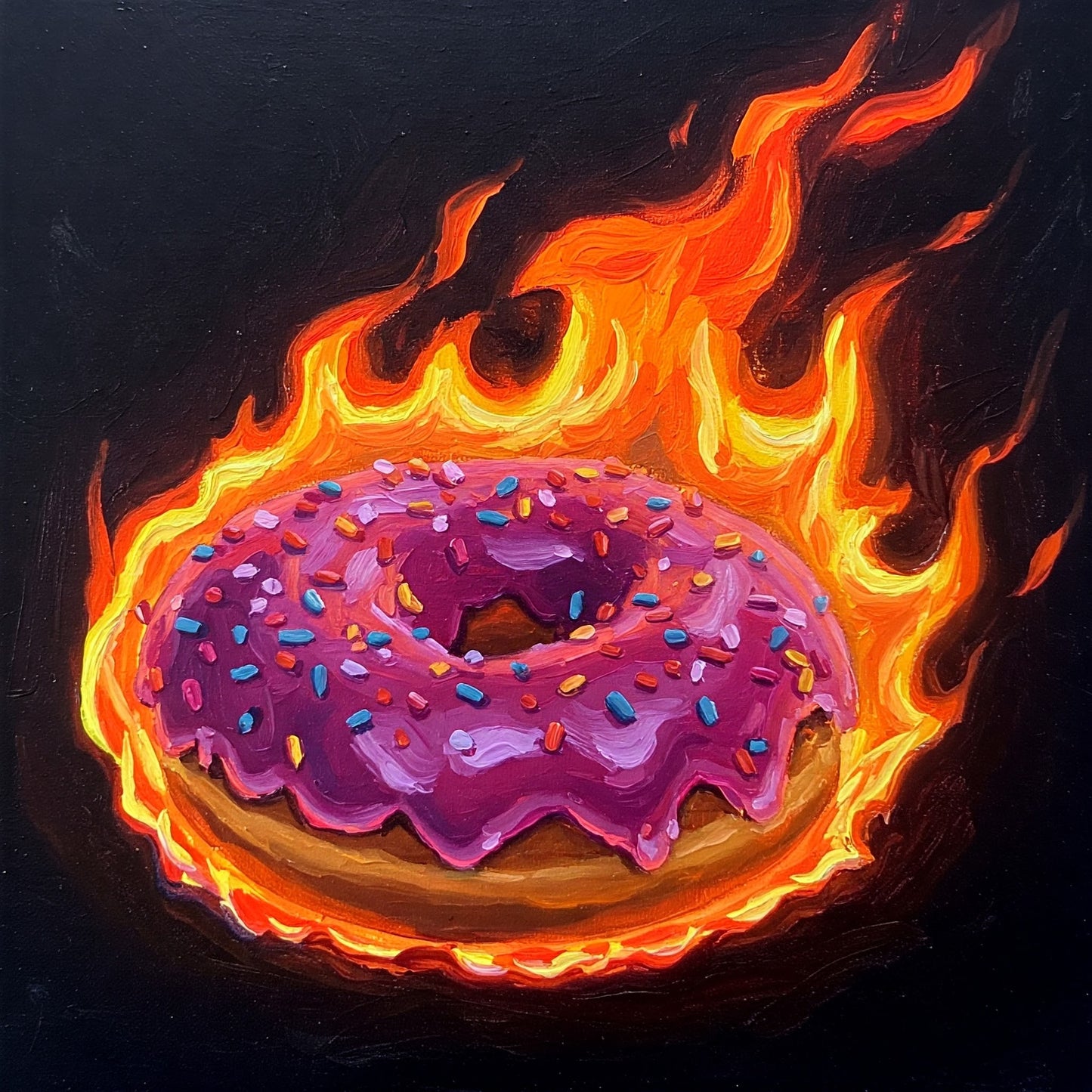 Donuts On Fire Collection of 100