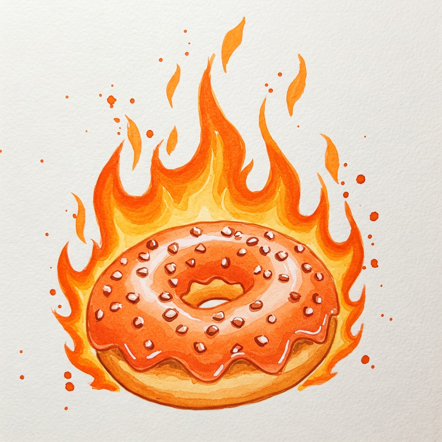 Donuts On Fire Collection of 100
