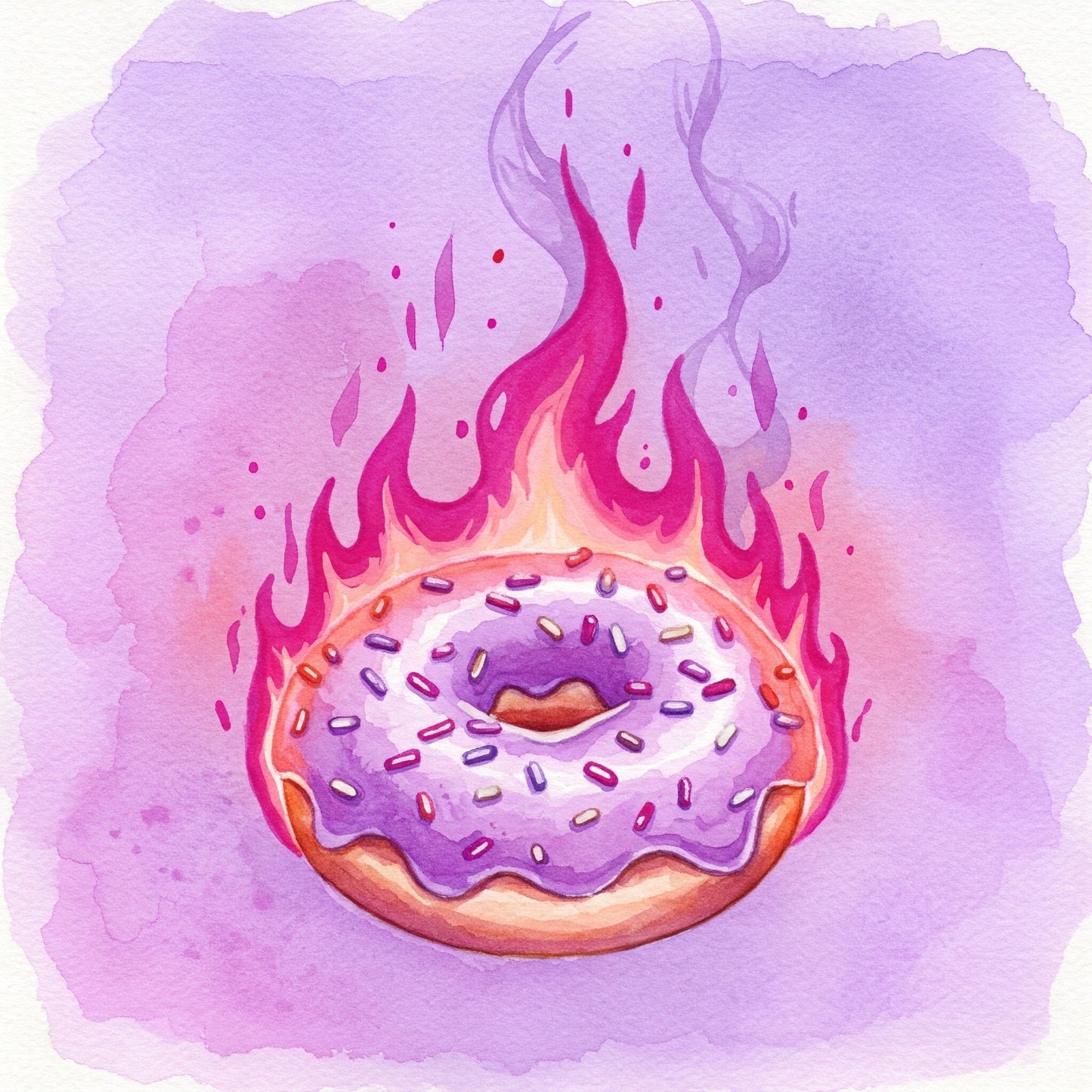 Donuts On Fire Collection of 100