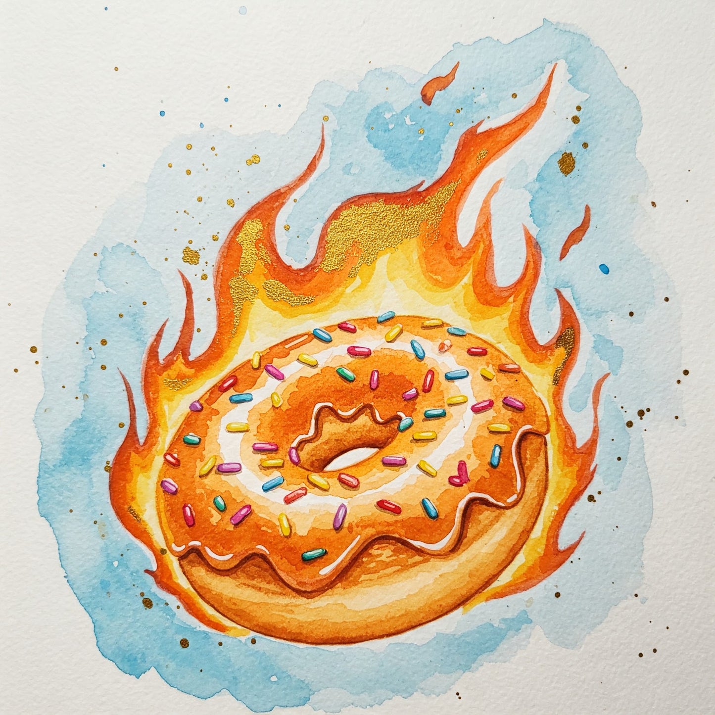 Donuts On Fire Collection of 100