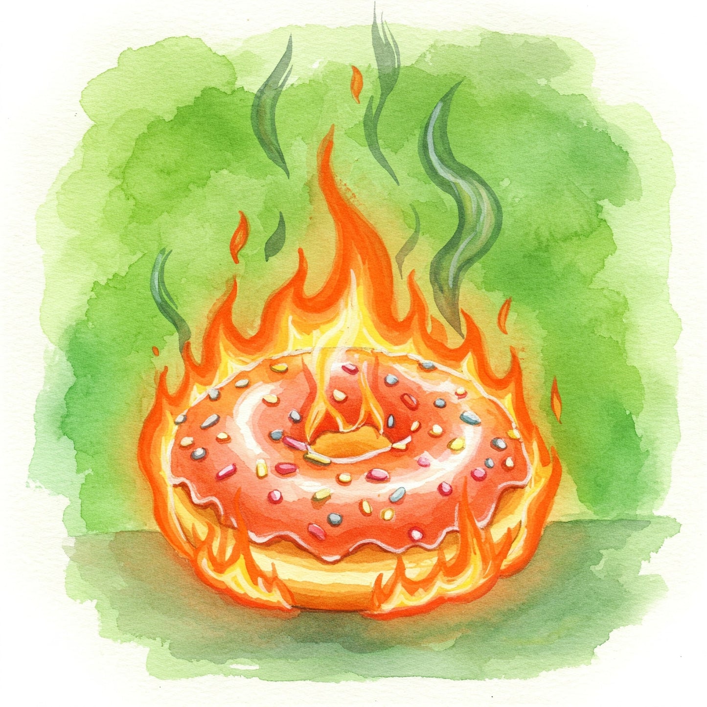 Donuts On Fire Collection of 100