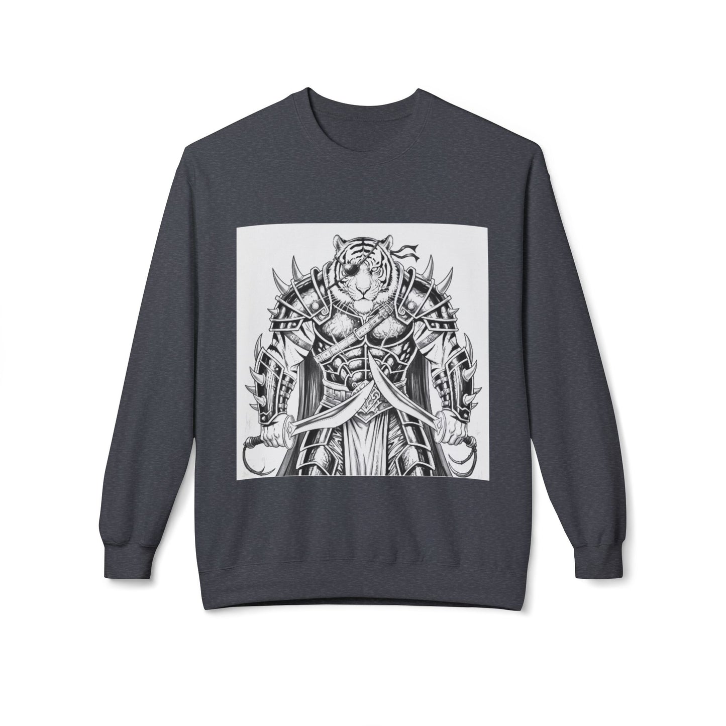 Agent Quacks Series Unisex Midweight Softstyle Fleece Crewneck Sweatshirt - Vaelros Design