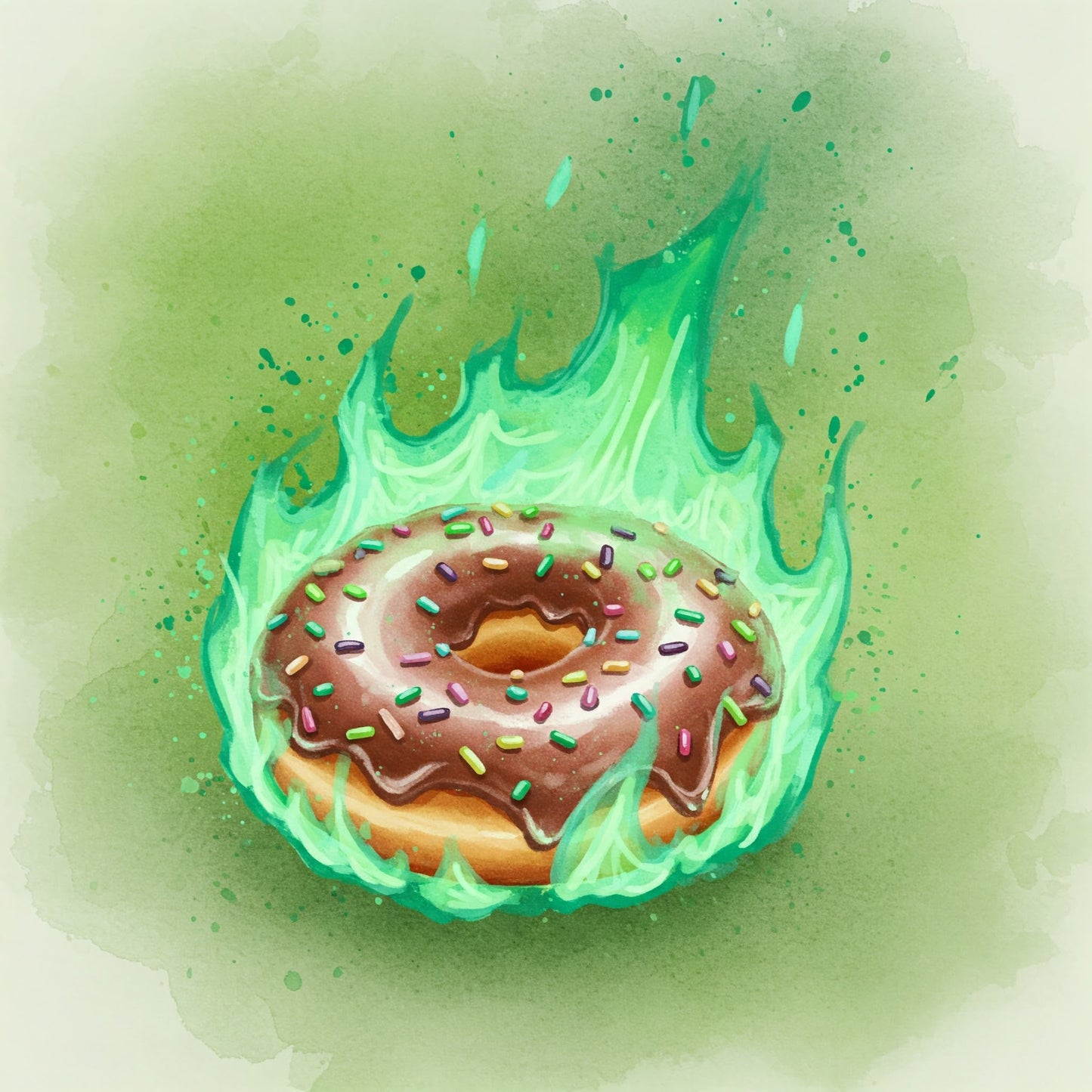 Donuts On Fire Collection of 100