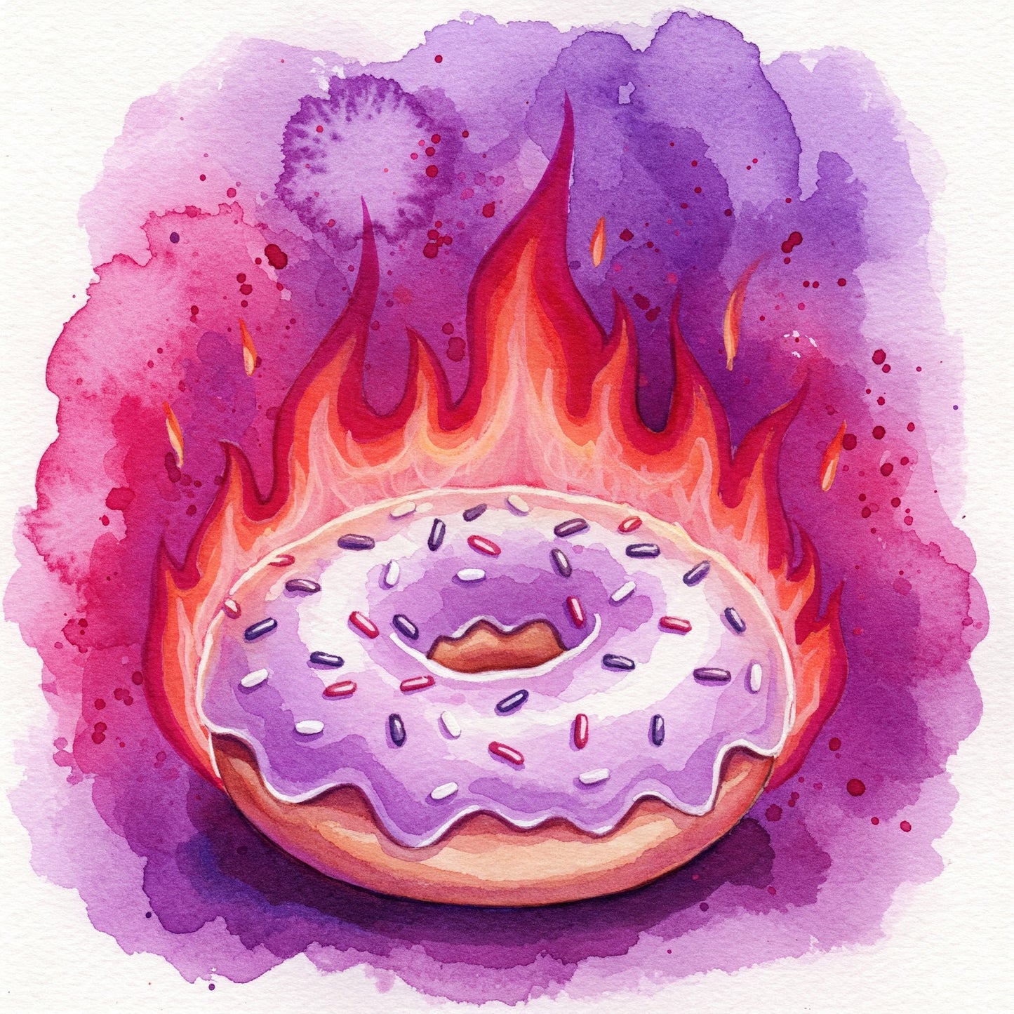Donuts On Fire Collection of 100