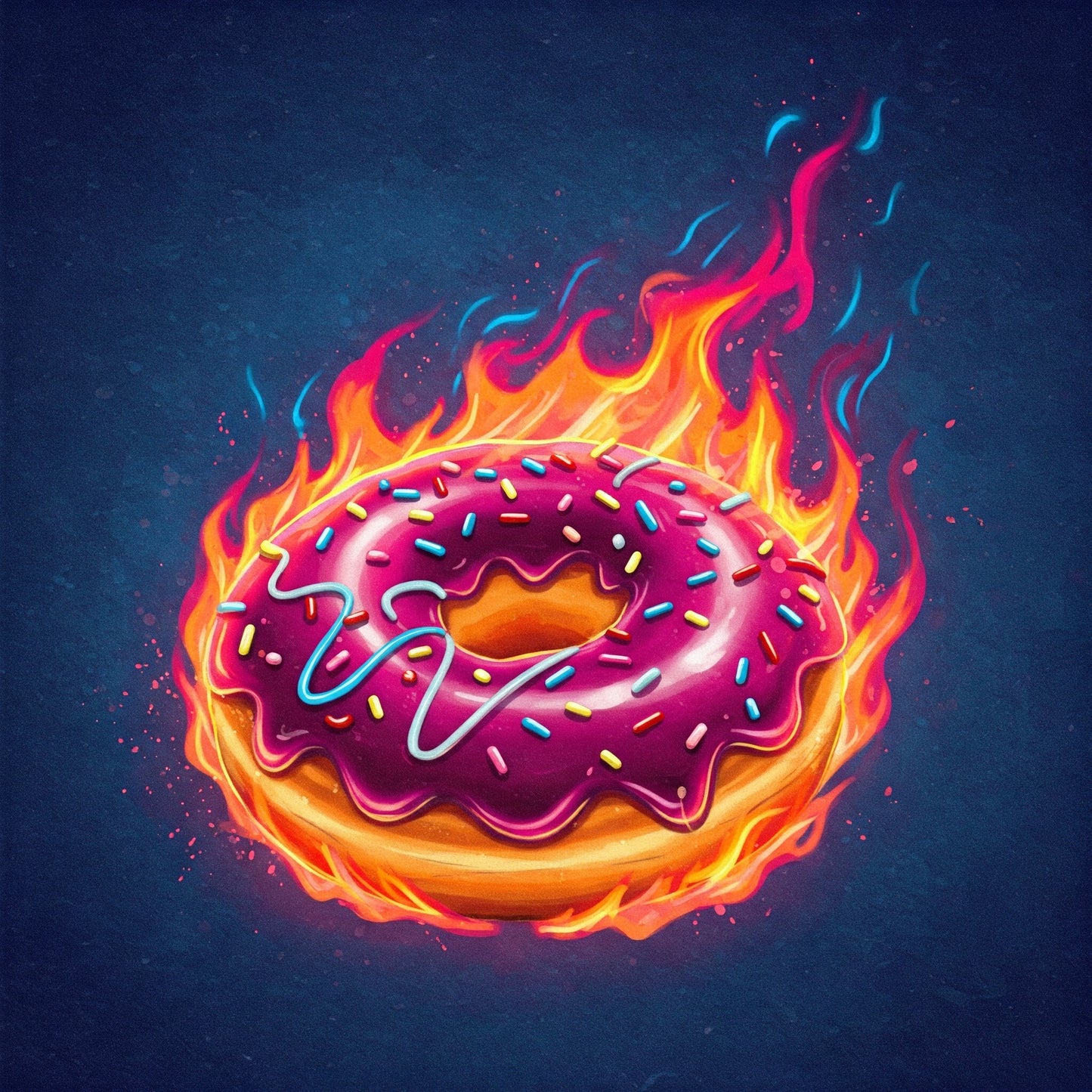 Donuts On Fire Collection of 100