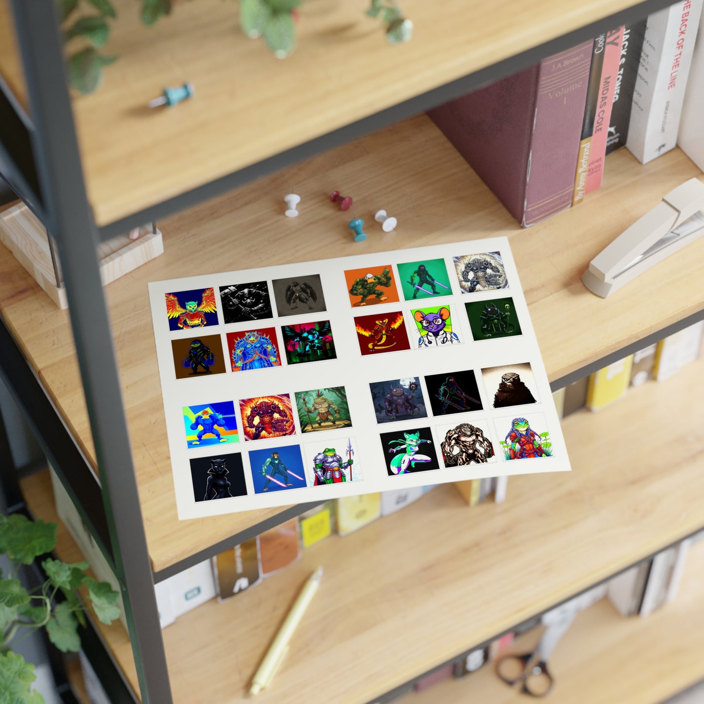 Agent Quacks Series Sticker Sheets