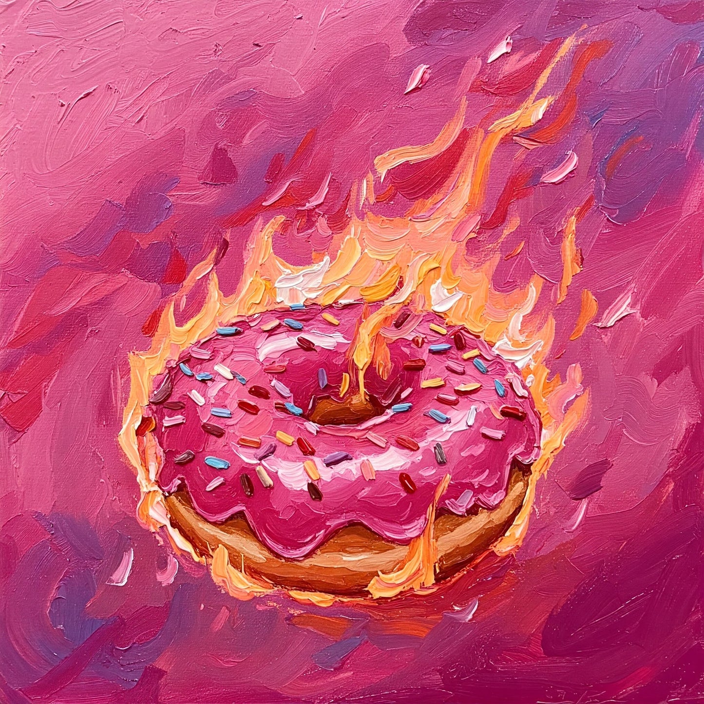 Donuts On Fire Collection of 100