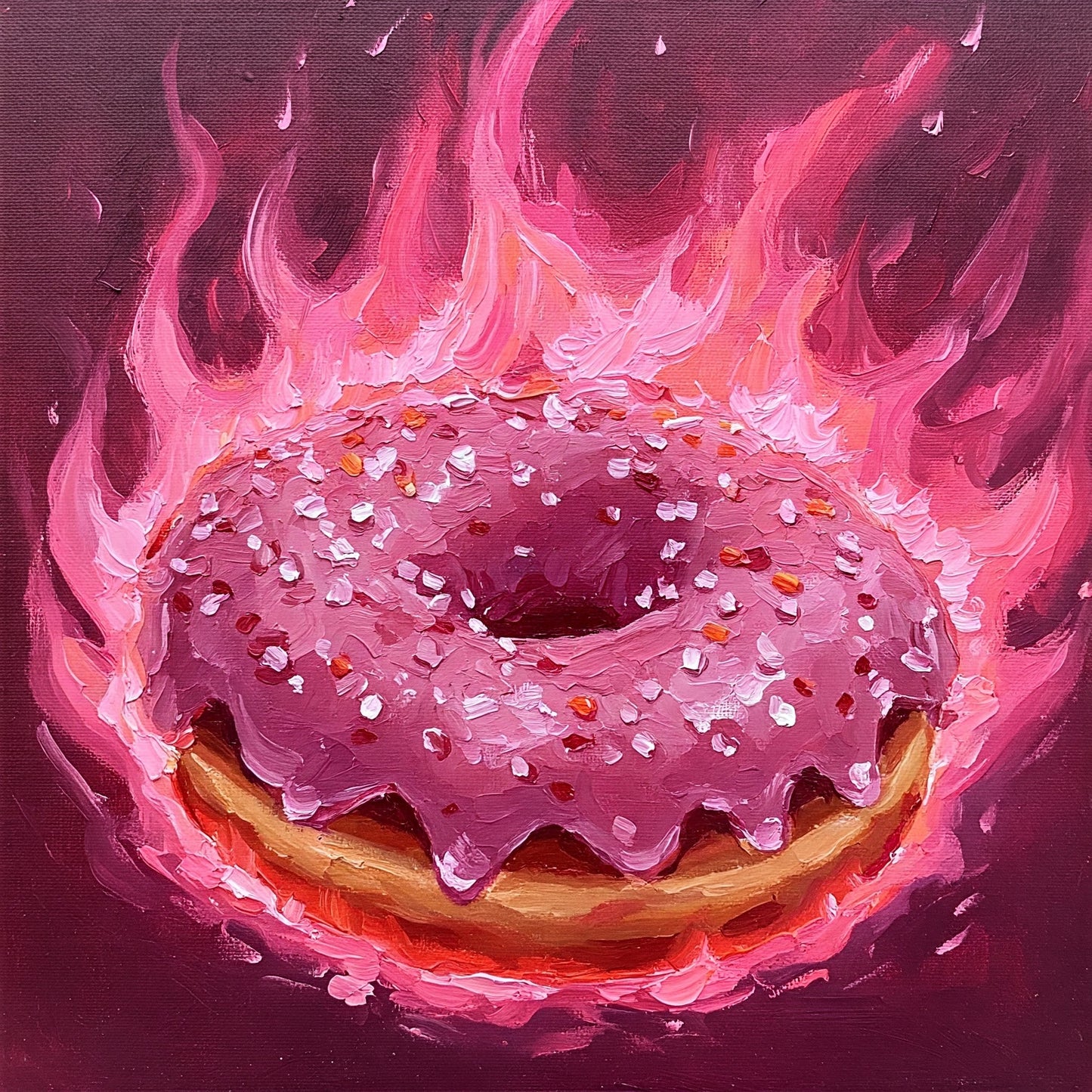 Donuts On Fire Collection of 100