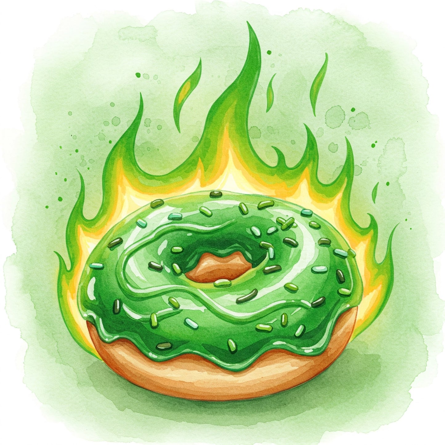 Donuts On Fire Collection of 100