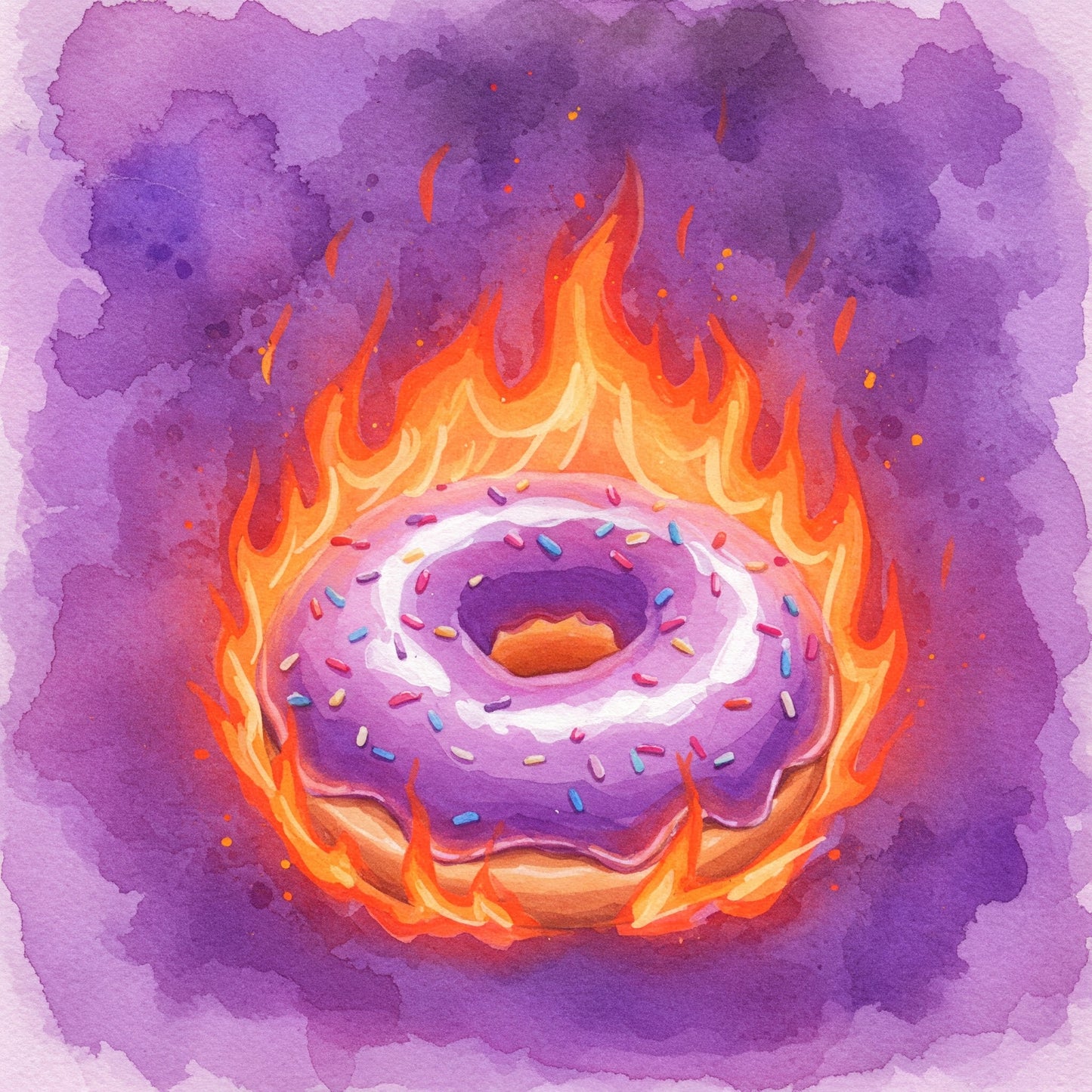 Donuts On Fire Collection of 100