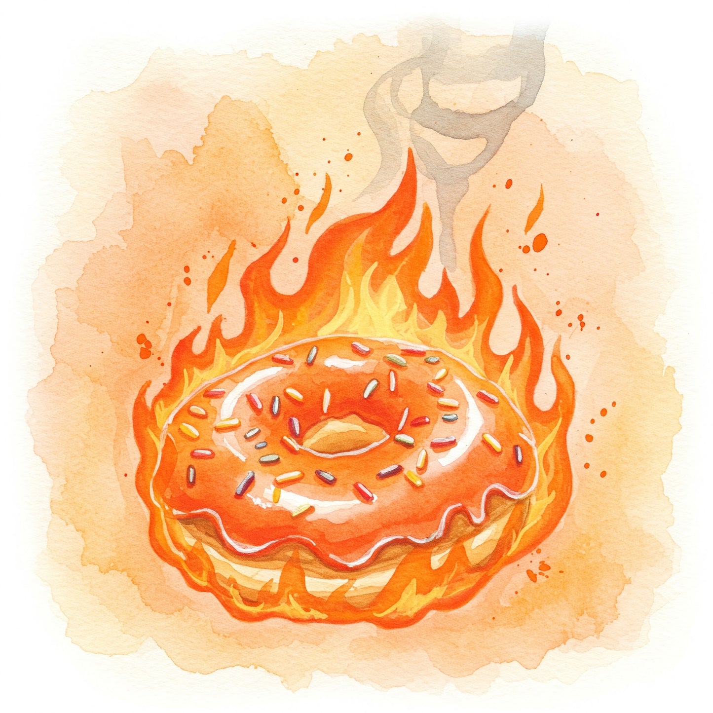 Donuts On Fire Collection of 100