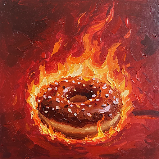 Donuts On fire Bundle of 33