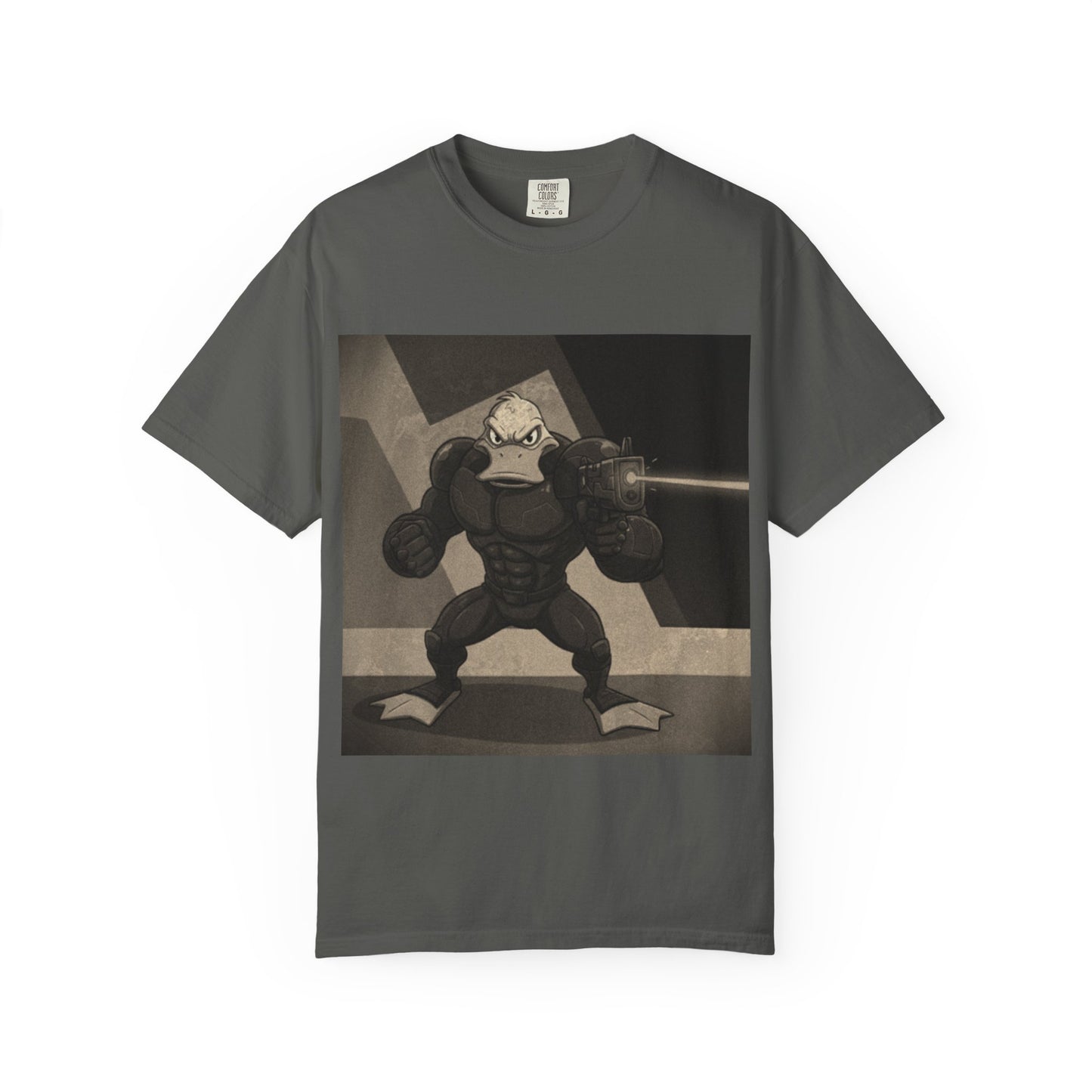 Agent Quacks Series Unisex T-shirt - B/W Quacks Design