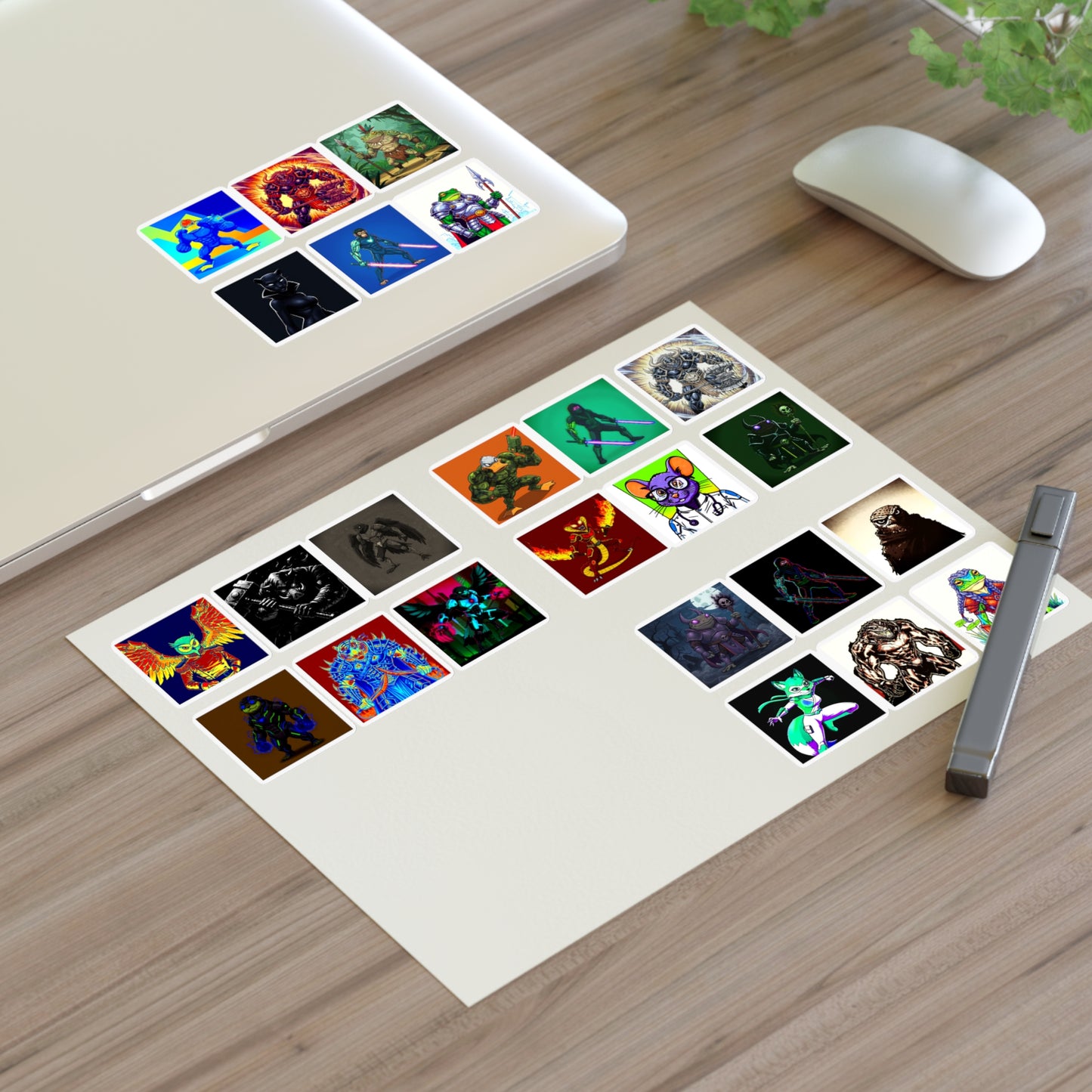 Agent Quacks Series Sticker Sheets