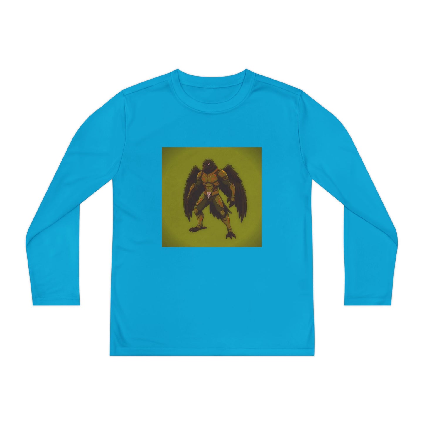 Agent Quacks Series Youth Long Sleeve Competitor Tee - Nightclaw Design