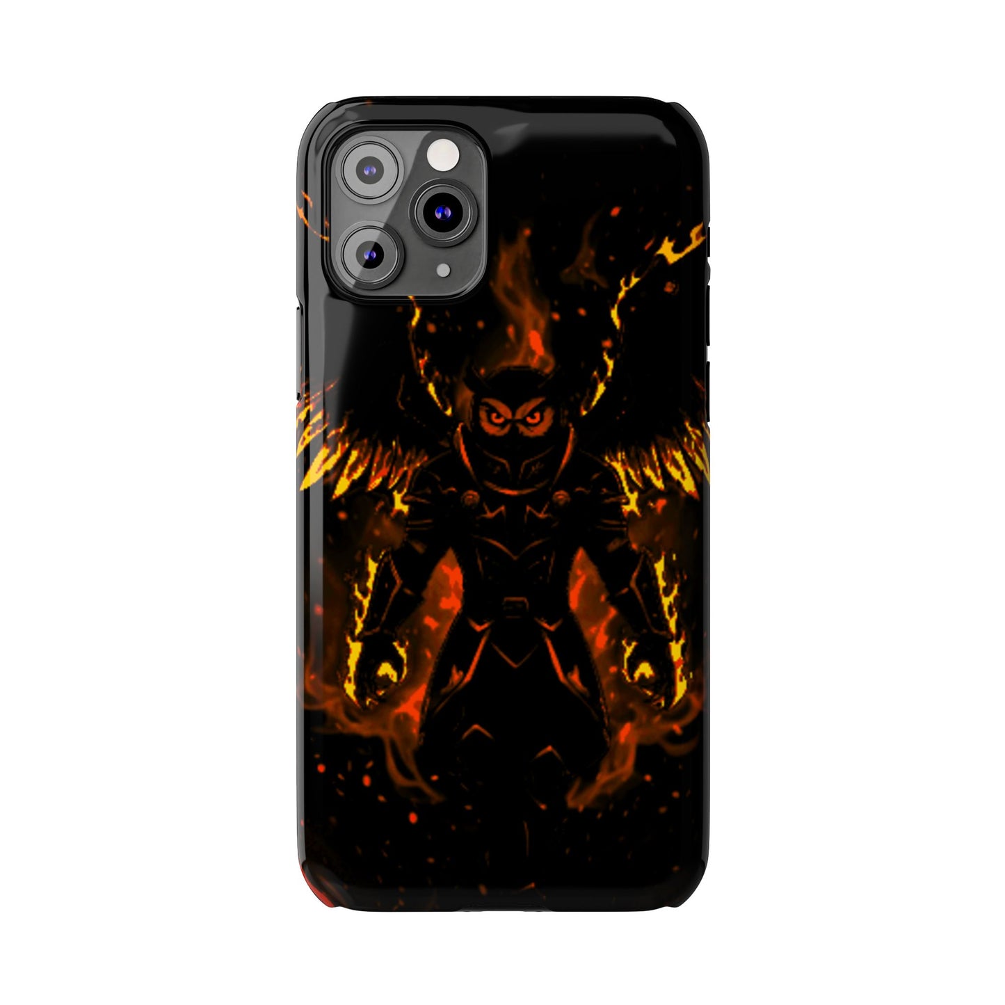 Halloween Agent Quacks Series Slim Phone Cases - Fiery General Onyx Design