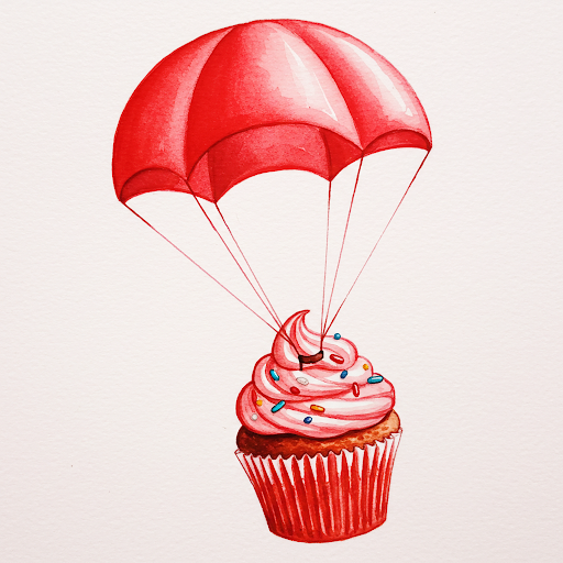 Airdrop Cupcakes Collection of 100