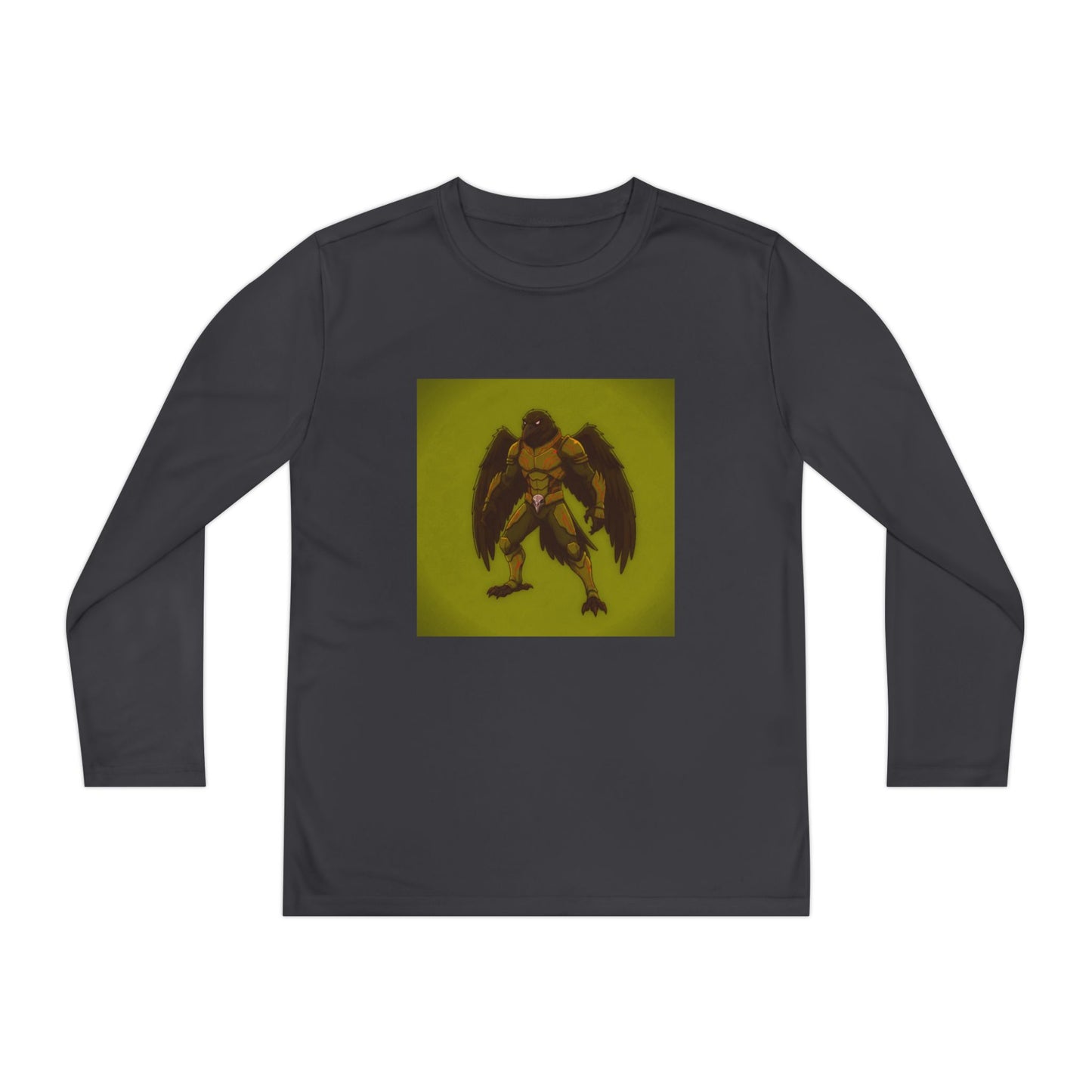 Agent Quacks Series Youth Long Sleeve Competitor Tee - Nightclaw Design