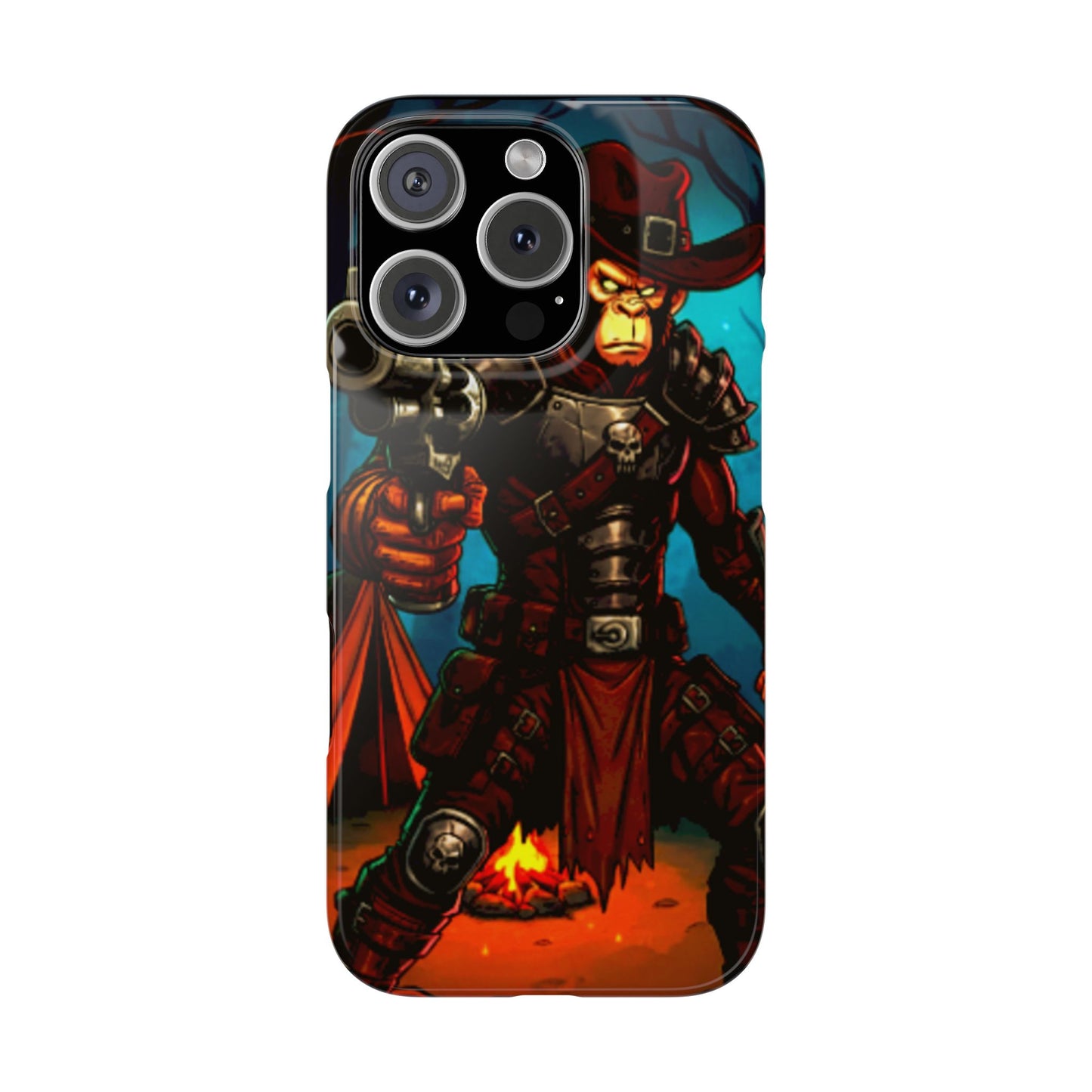 Halloween Agent Quacks Series Slim Phone Cases - Monster Hunter Xavier Design
