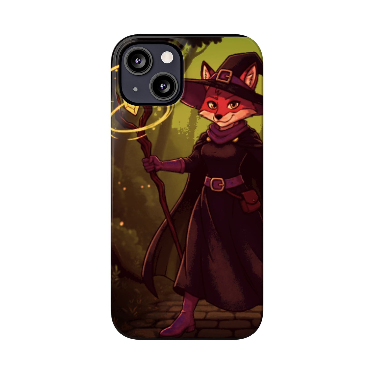 Halloween Agent Quacks Series Slim Phone Cases - Witch Vixx Design