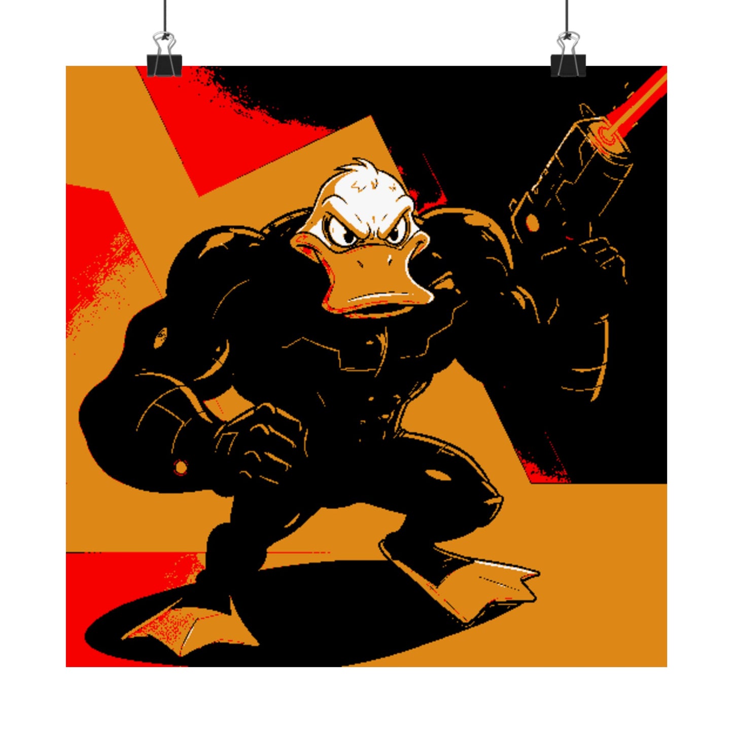 Agent Quacks Series Matte Vertical Posters - Quacks Design
