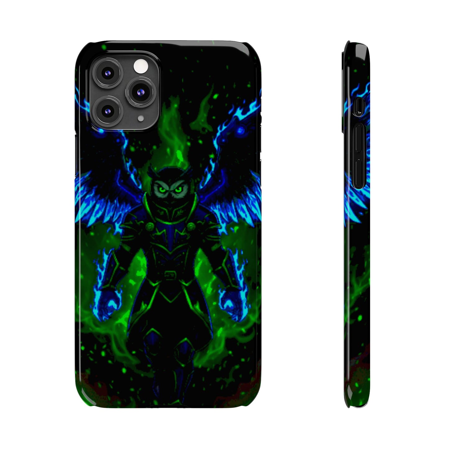 Halloween Agent Quacks Series Slim Phone Cases - Fiery General Onyx Design