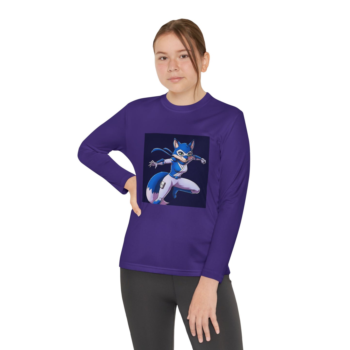 Agent Quacks Series Youth Long Sleeve Competitor Tee - Vixx Design