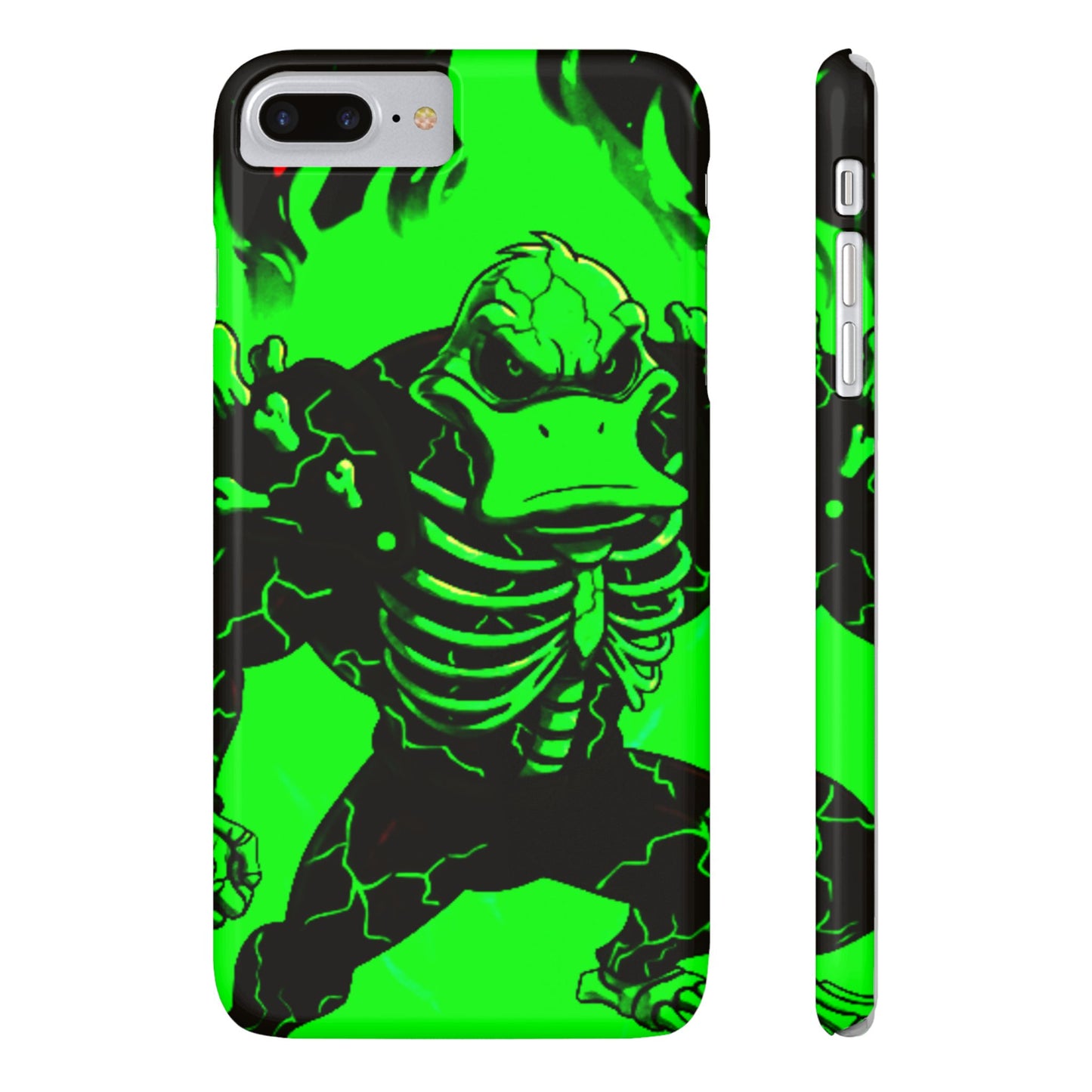 Halloween Agent Quacks Series Slim Phone Cases - Skeleton Quacks Design