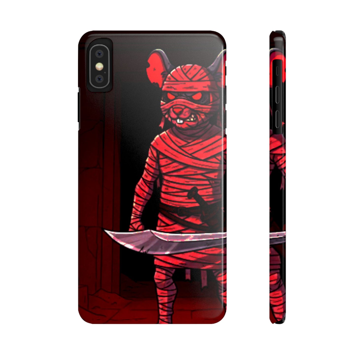 Halloween Agent Quacks Series Slim Phone Cases - Mummy Dr Murn Design