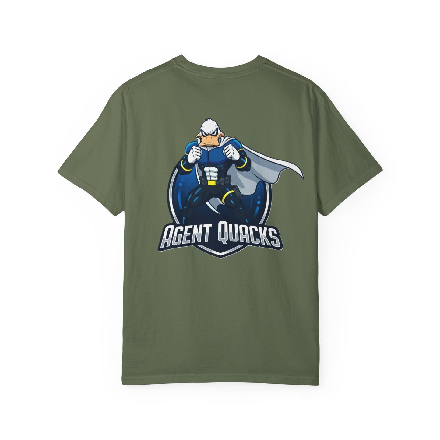 Agent Quacks – Origins | Unisex Garment-Dyed T-Shirt