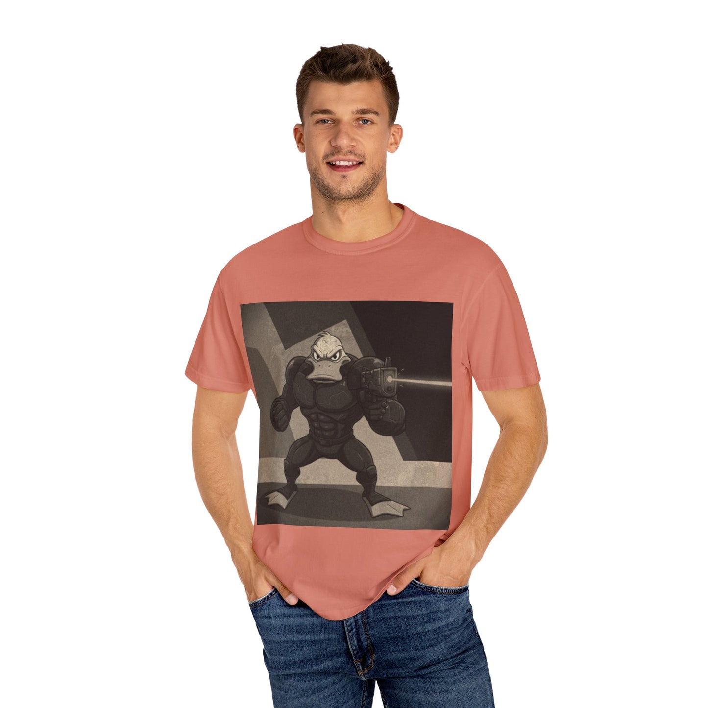 Agent Quacks Series Unisex T-shirt - B/W Quacks Design