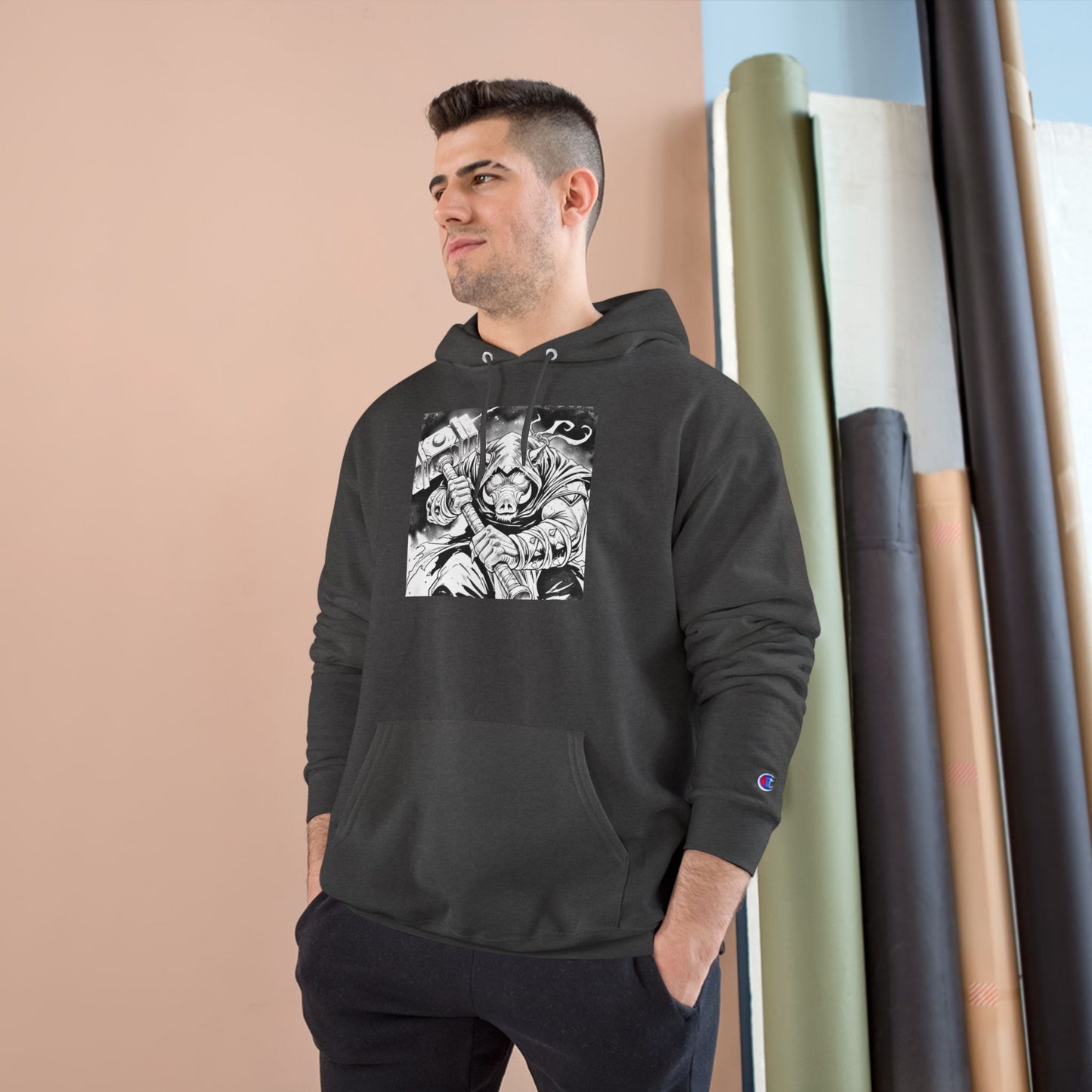 Agent Quacks Series Champion Hoodie- Bloodtusk Design