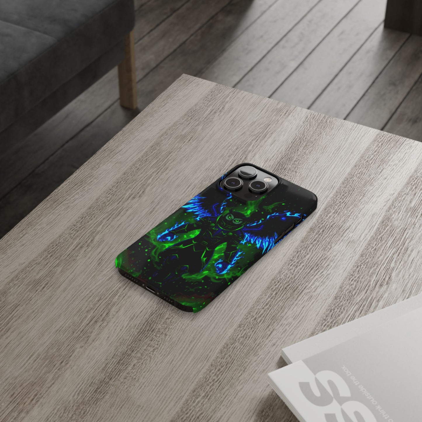 Halloween Agent Quacks Series Slim Phone Cases - Fiery General Onyx Design