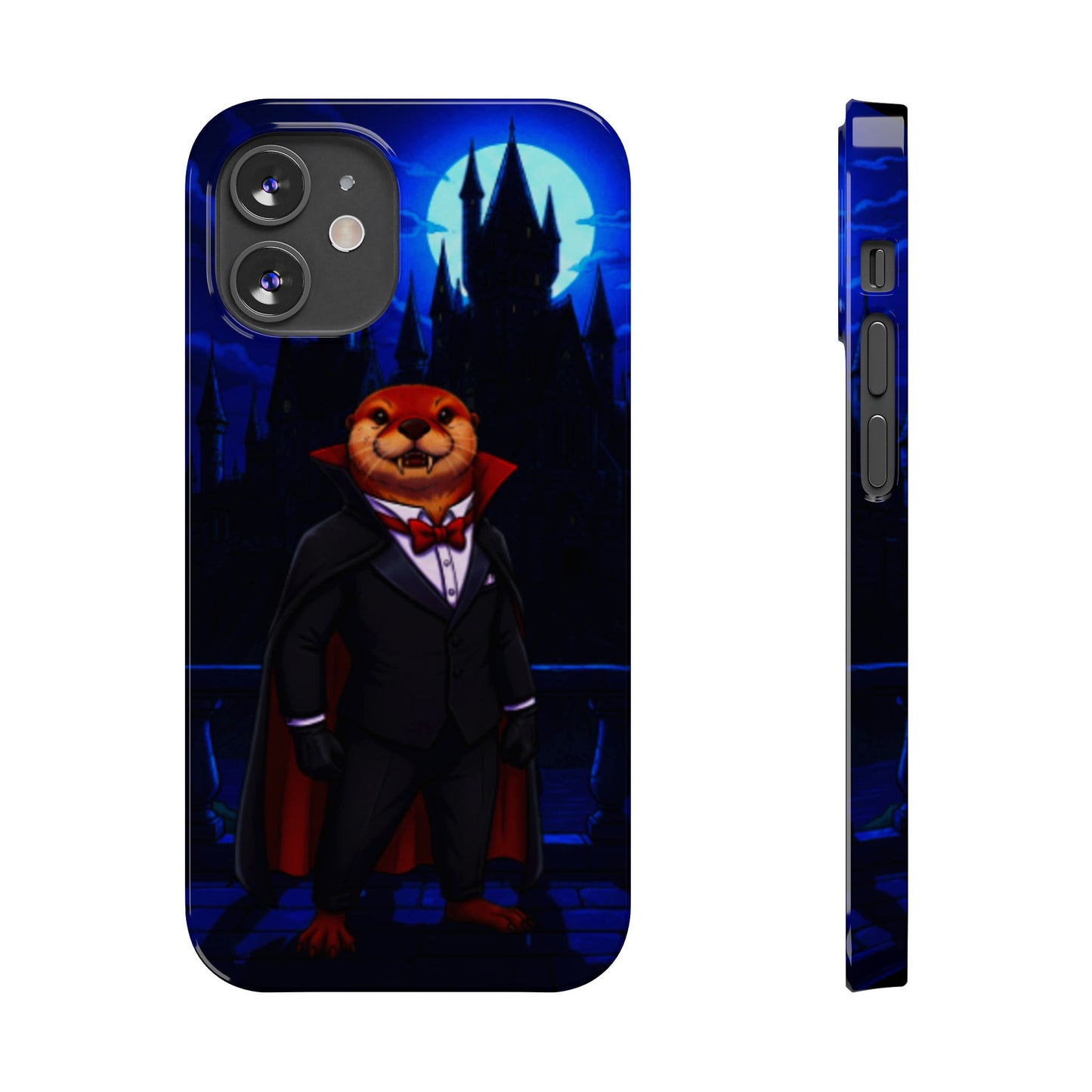 Halloween Agent Quacks Series Slim Phone Cases - Vampire Gearshift Design