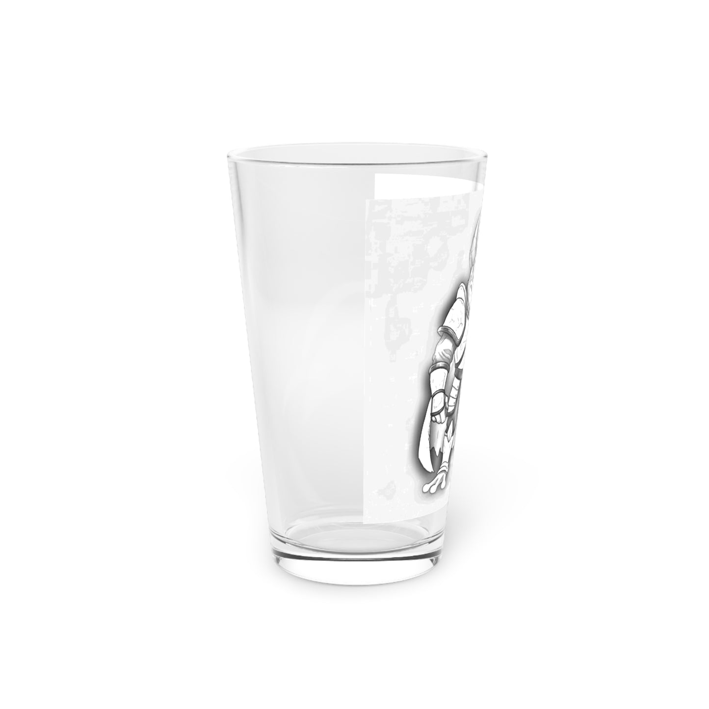 Agent Quacks Series Pint Glass, 16oz - Kael Design