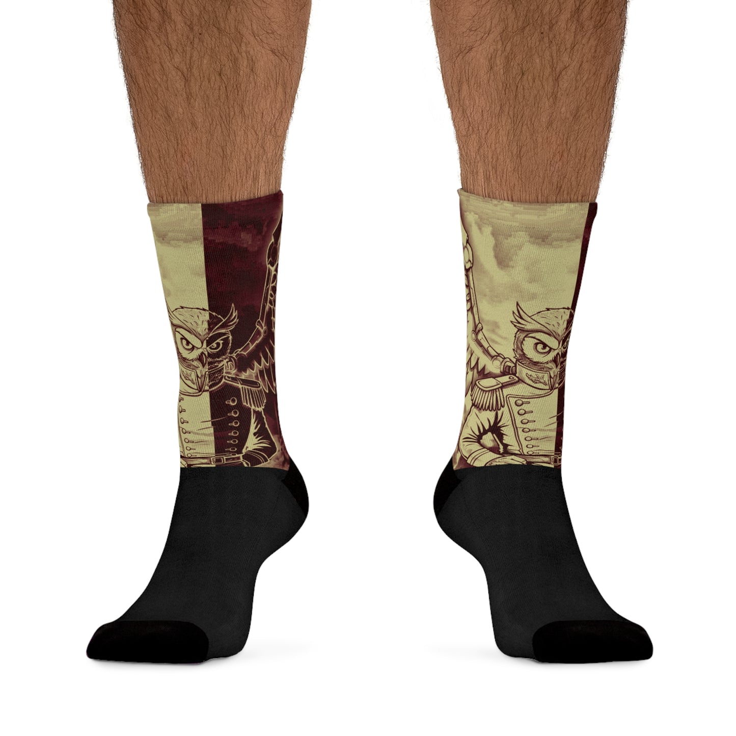 Agent Quacks Series Recycled Poly Socks - General Onyx Design