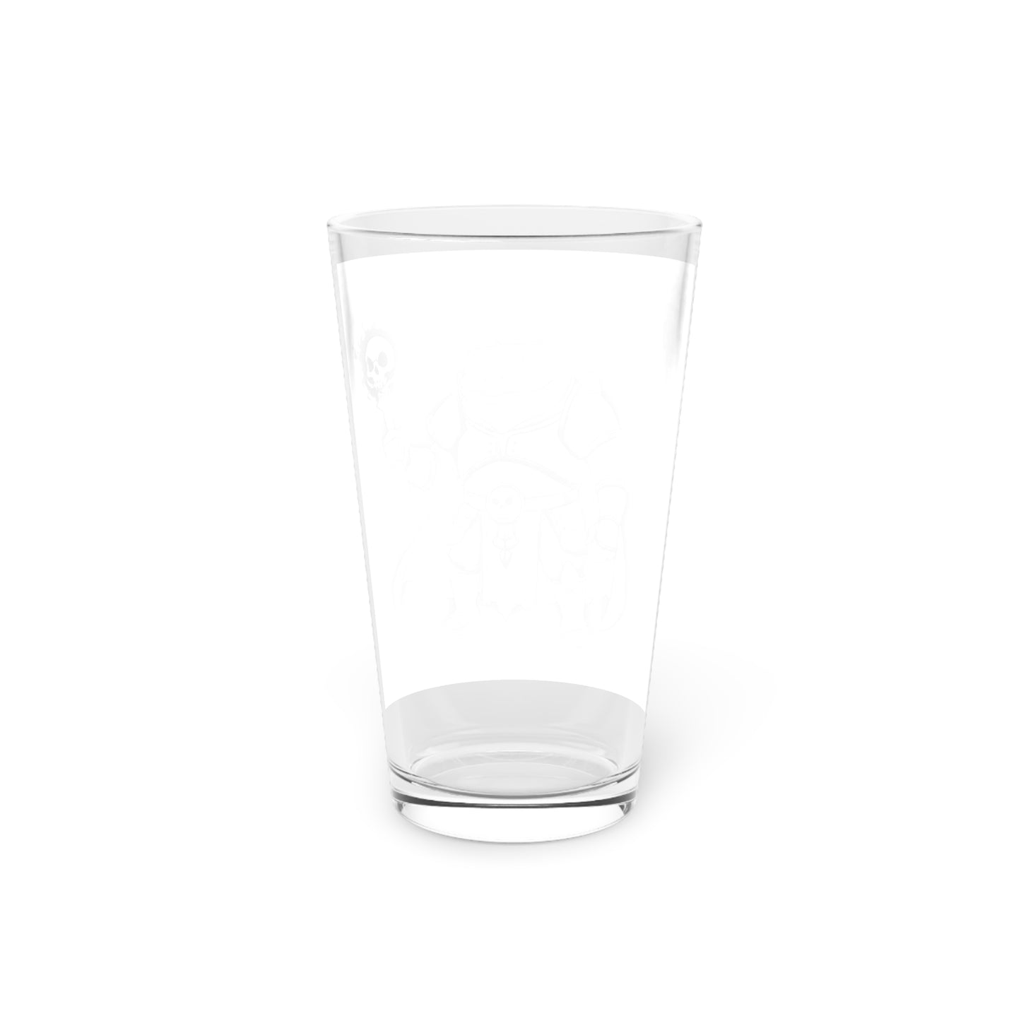 Agent Quacks Series Pint Glass, 16oz - Kael Design