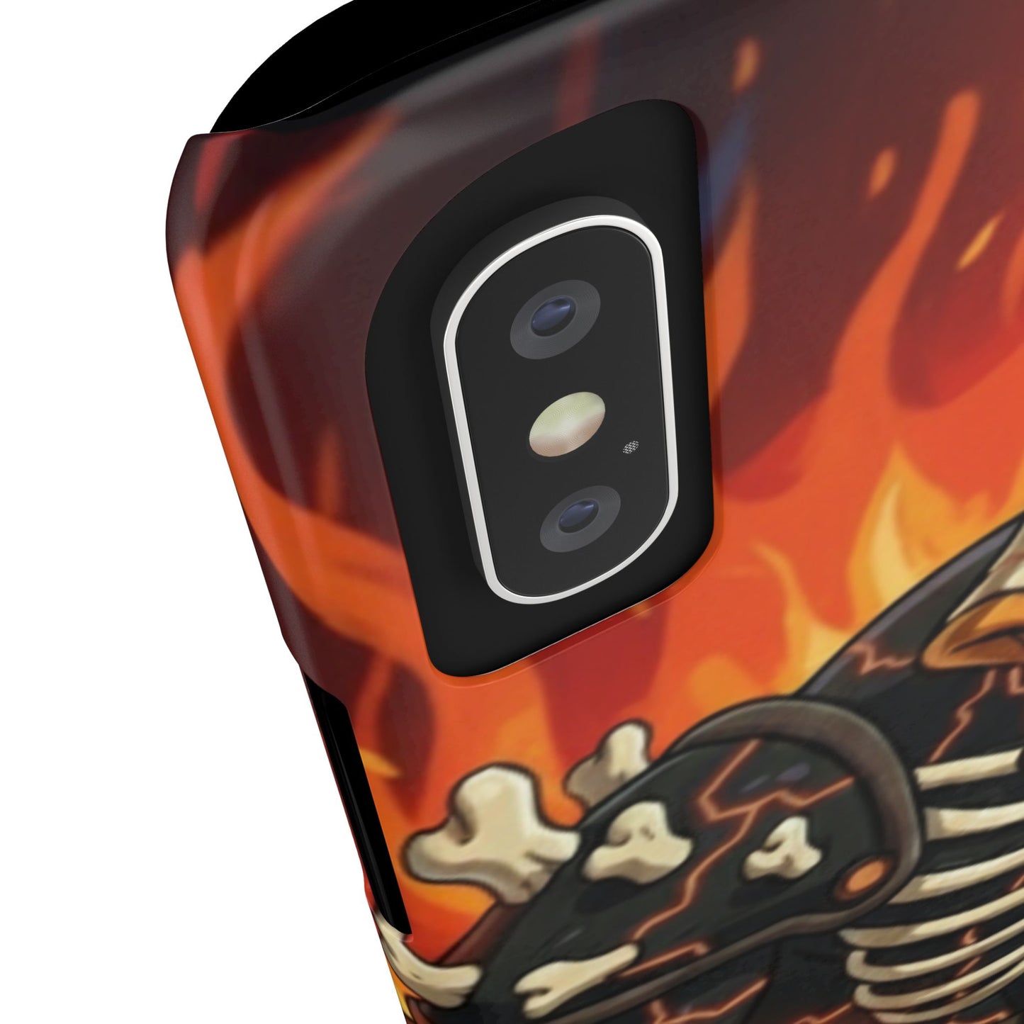 Halloween Agent Quacks Series Slim Phone Cases - Skeleton Quacks Design