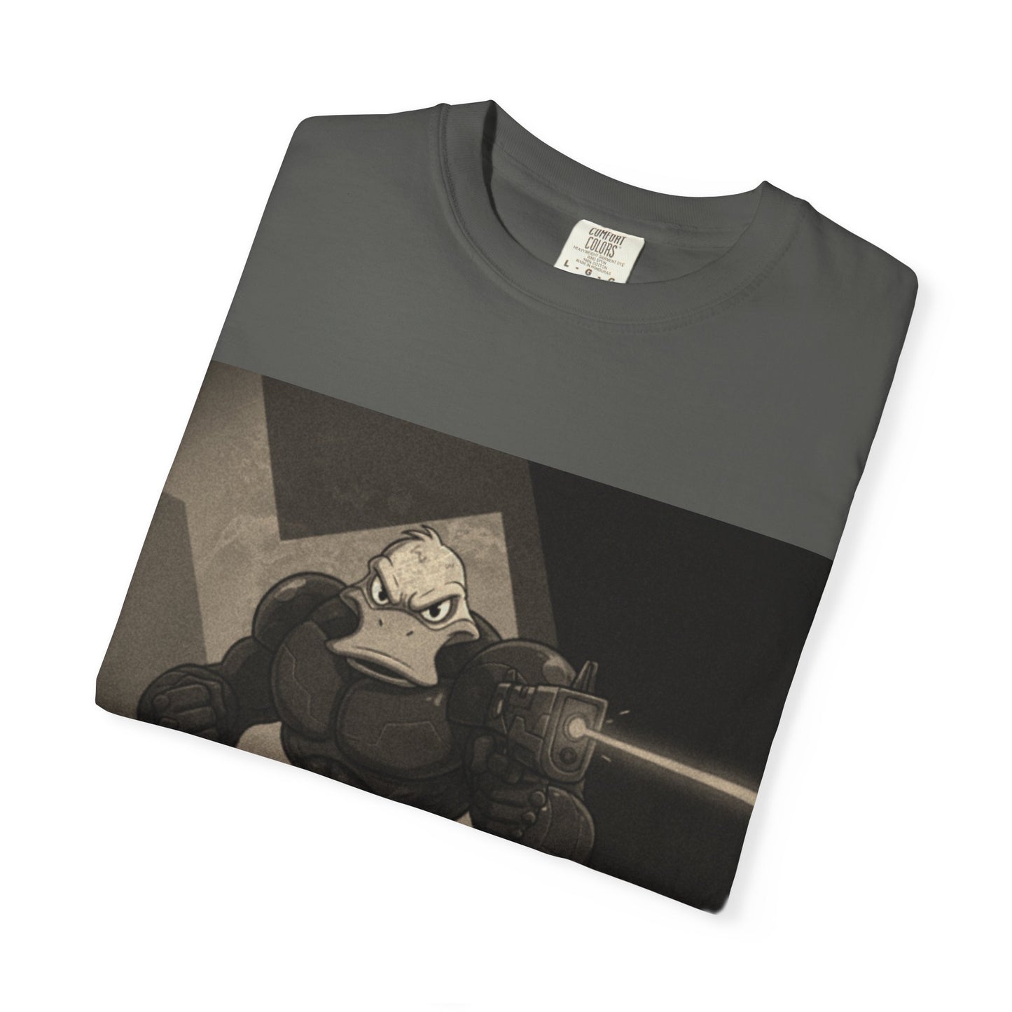 Agent Quacks Series Unisex T-shirt - B/W Quacks Design