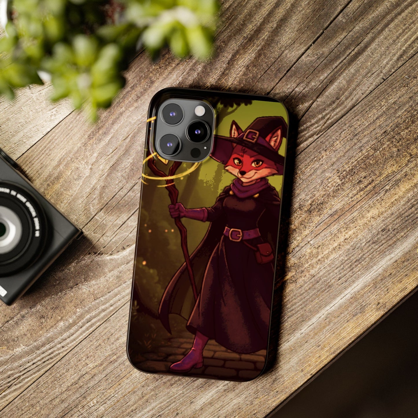 Halloween Agent Quacks Series Slim Phone Cases - Witch Vixx Design