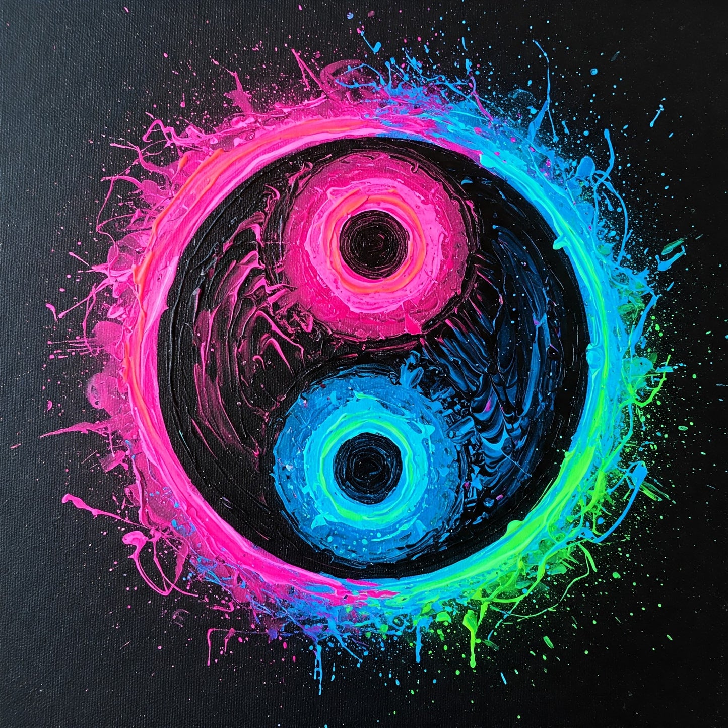 Ying and Yang Collection of 100