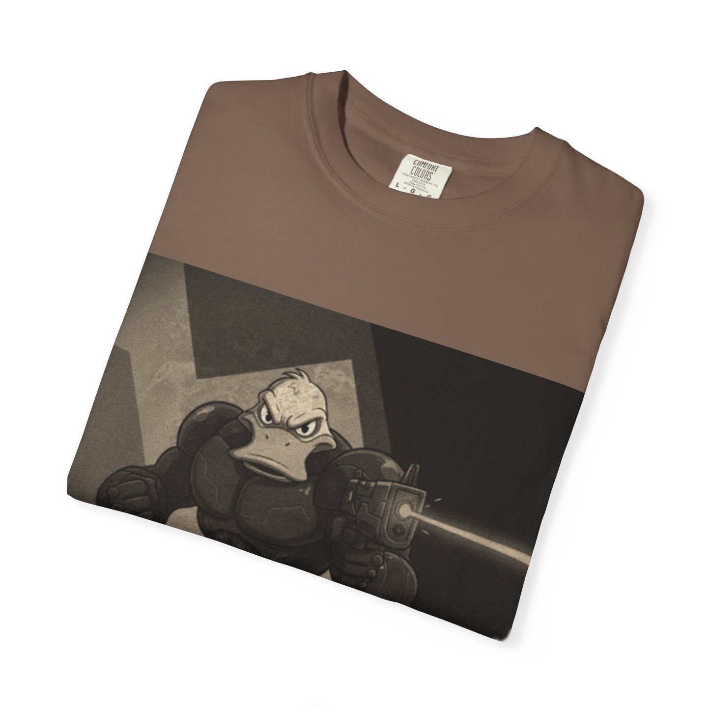 Agent Quacks Series Unisex T-shirt - B/W Quacks Design